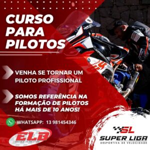 Escola de Pilotagem para motos e Track Day